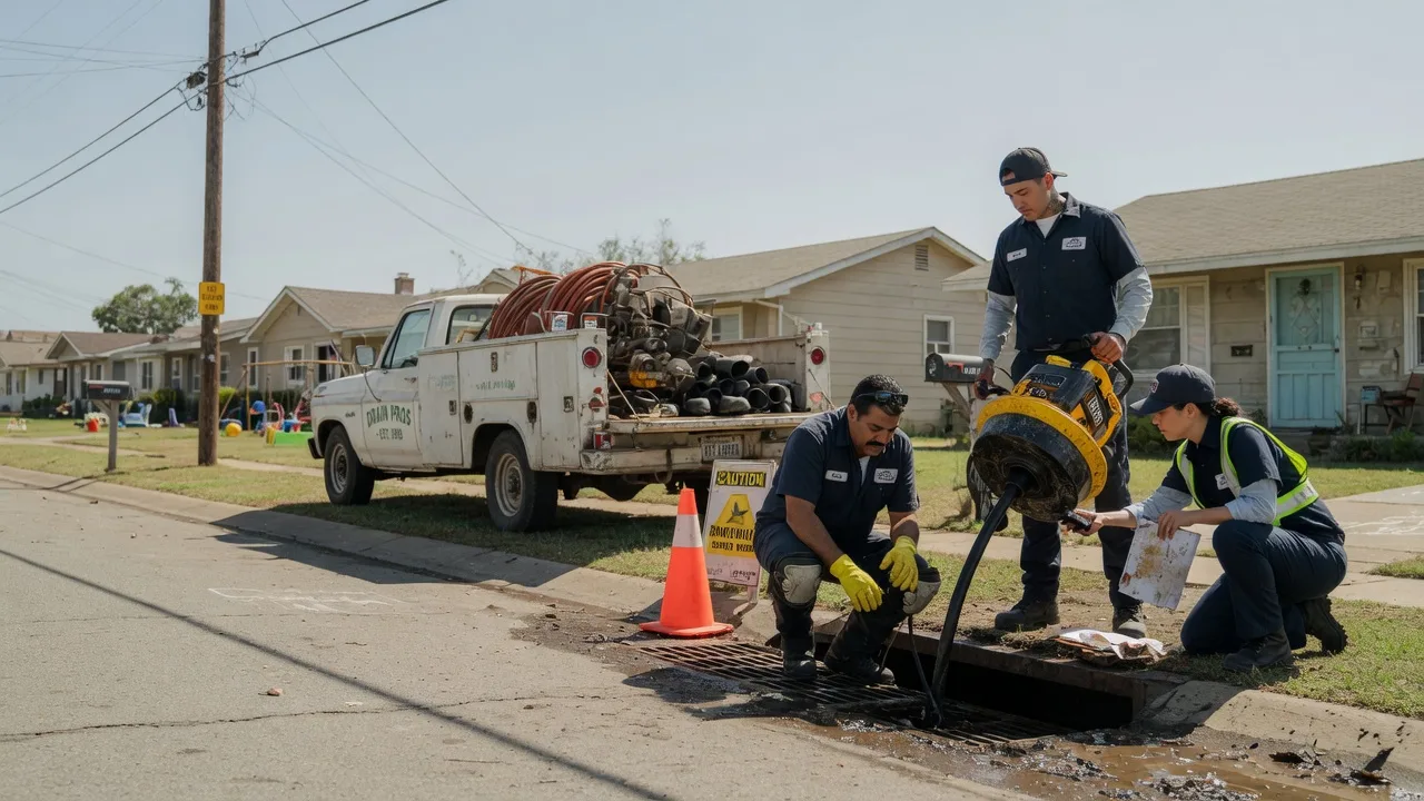 Drain Cleaning in Mercedes, TX near me